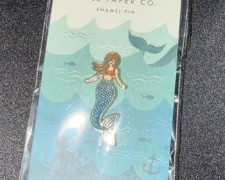 Rifle Paper Co. Mermaid Enamel Pin