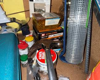 Assorted Hardware and Tools Lot