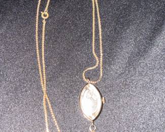 Philippe Chedeville Ladies Pendant Watch Necklace