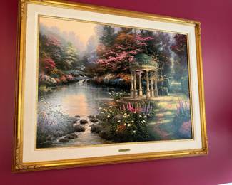 The Garden of Prayer by Thomas Kinkade