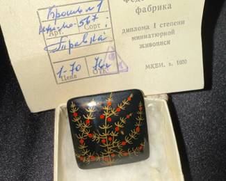 Fedoskino Lacquer Box