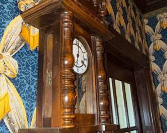 Gustav Becker Vienna Regulator Wall Clock