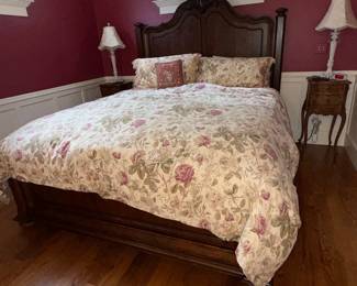 Vintage Ralph Lauren Floral Comforter Set King Size