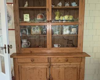 Antique English Pine Welsh Dresser