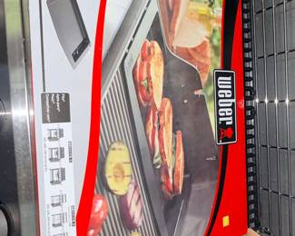 Weber Genesis II Cast Iron Griddle (Plancha) - Model 7599