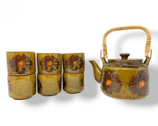 41 OtagiriStyleCeramicTeapotwMatchingTeaCups