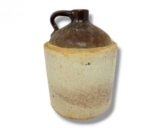 114 StonewareTwoToneCrockStyleJug