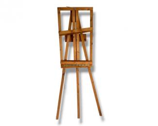 174 WoodArtistEaselAdjustableStudioDisplayStand