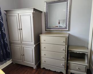 Bedroom Armoire, dresser, night stand