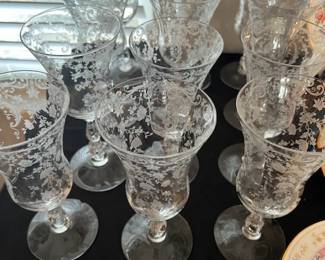 Cambridge stemware