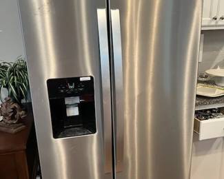 Whirlpool refrigerator, less than two years old