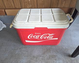 Vintage Coca-Cola cooler