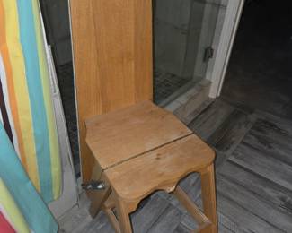Handmade chair/ironing board