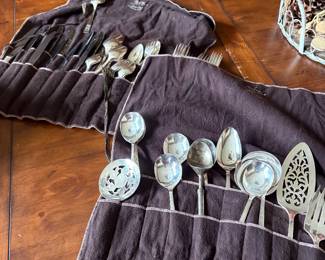 Silver Plate flatware set 