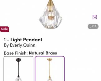 NEW in BOX Light Pendants 
