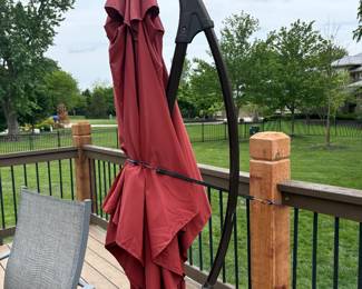 Large Patio Cantilever Umbrella 