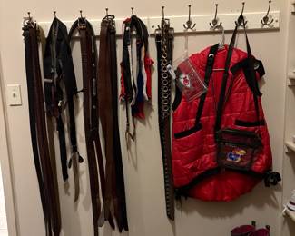 LOTS of Quality Leather belts  & Accessories 