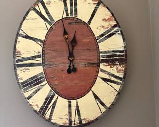 Wall clock decor 