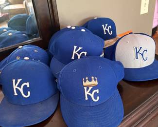 LOTS of KC Royals Hats 
