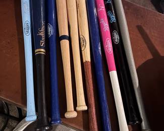 Mini baseball bats 