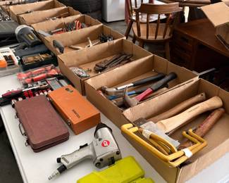 Lots of tools 