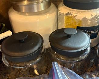 Lots of Canisters 
