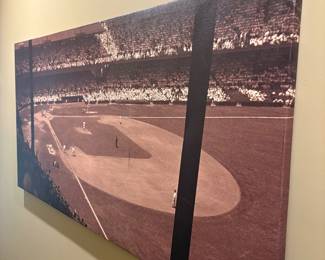 Wrapped Canvas Baseball Stadium Art