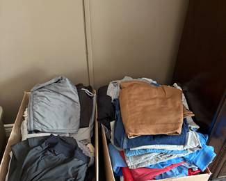 LOTS of Men’s and womens clothing -  ALL Quality Brands 