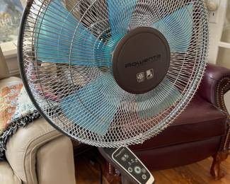 GREAT fan for the warmer days that are coming!  Heavy base, very sturdy and works wonderfully well!