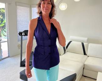 Vintage Halter Claude Montana