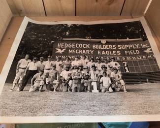 Local American legion baseball team photo