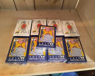 Political playing cards