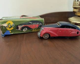 Schuco German wind up car in box