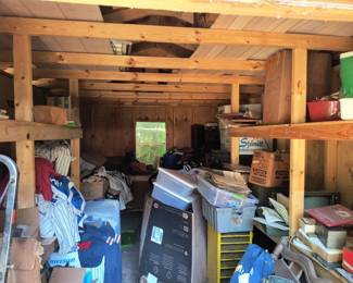 Interior of 10'x 16' building 