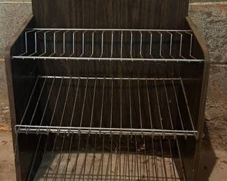 Vintage Tom's Snak-n-good treats Retail display shelf