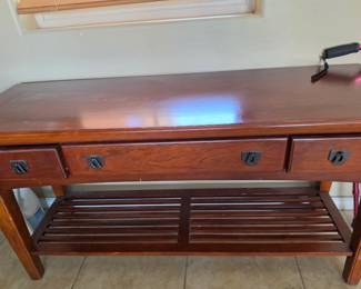 28” tall,  54” wide, 17.5” deep