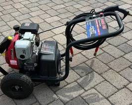 Excell EXHA2425 2400 PSI Pressure Washer - Honda 5.0 HP, 2.5 GPM Portable