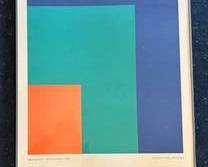  Vintage Walker Art Center Abstract Print (1964) by Ellsworth Kelly