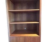 Room & Board Woodwind Cherry Media Cabinet with Open Shelves and 2- Door Base