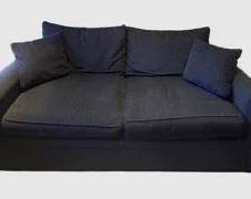Room & Board Navy Sofa Sleeper - 87 in W x 41 in D x 30 in H