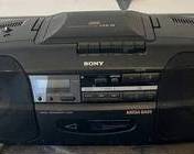 Sony CFD-19 Mega Bass Boombox - CD Cassette, Digital Synthesizer Tuner