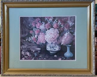 Floral artwork 26”x32”