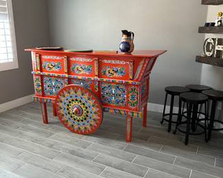 Costa Rican Bar Cart