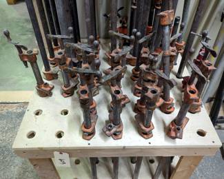 Pony Pipe Clamps, Qty 16