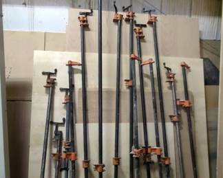 Pony Pipe Clamps, Qty 14