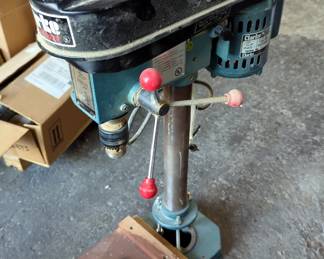 Clarke Metalworker Drill Press, Model BT1000, Powers On