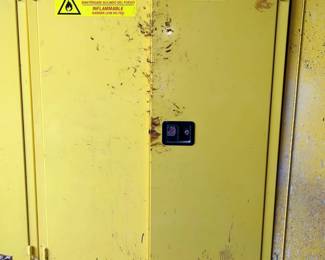 Global Safety Storage Cabinet, 65" x 43" x 18.5"