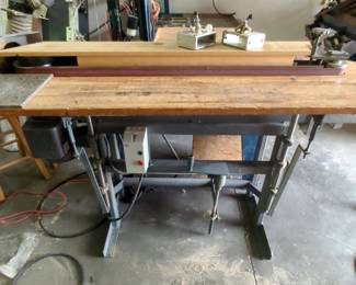 Edge Belt Sander, Powers On