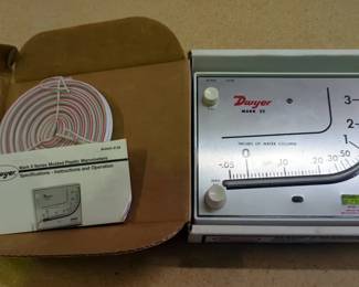 Dwyer Mark II Series Manomet