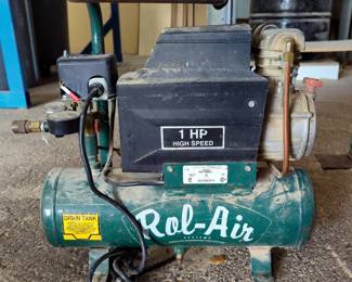 Rol-Air Portable Air Compressor, Model D075HS3